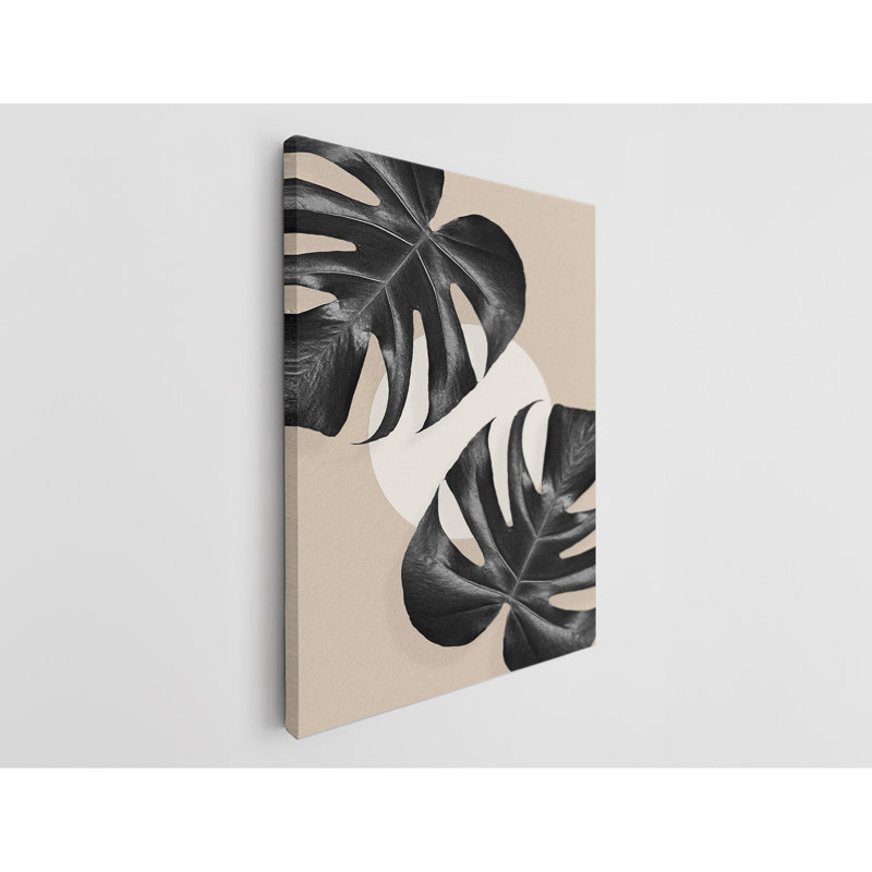 «Modern Minimalist Tropical», reproduction d'art sur toile