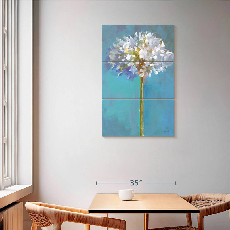 Harnek moderne floral III, H 57 po x l 36 po