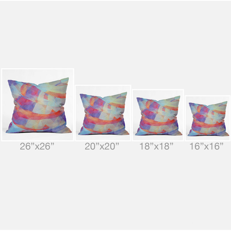 Coussin décoratif Jacqueline Maldonado, 16 po x 16 po