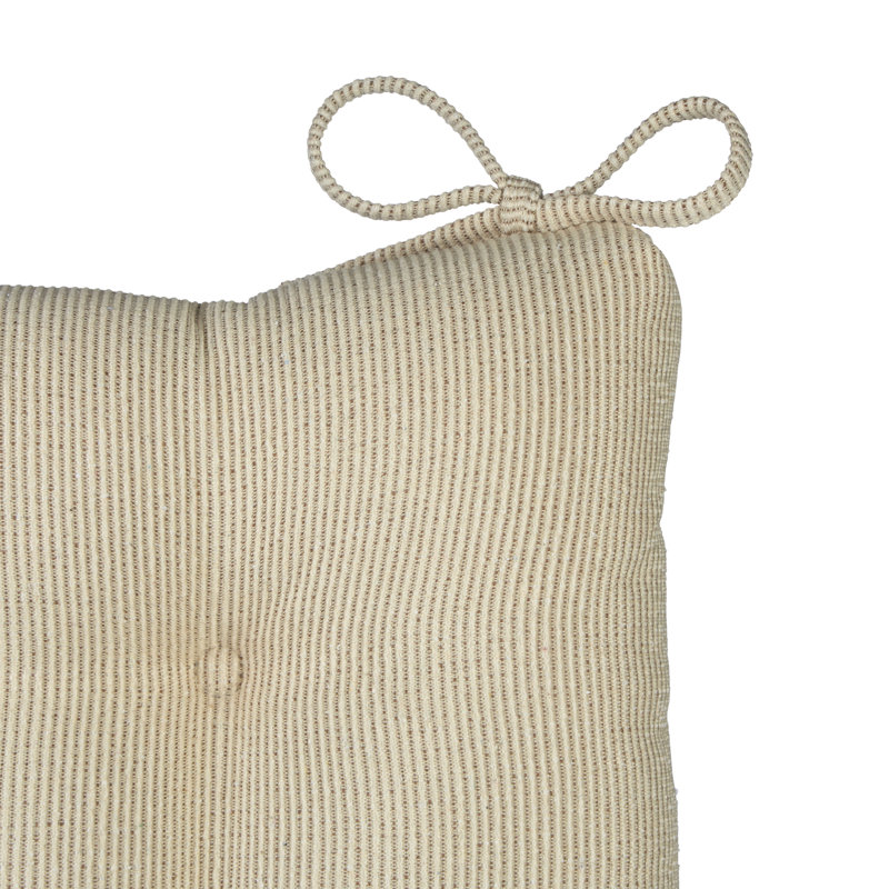 Ensemble de coussins de chaise berçante antidérapant, Polyester naturel flammé