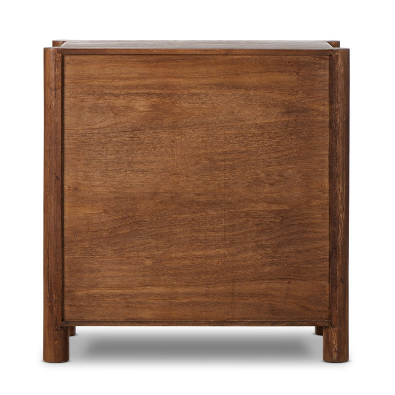 Ezri Bar Cabinet-Cocoa Oak, Brown