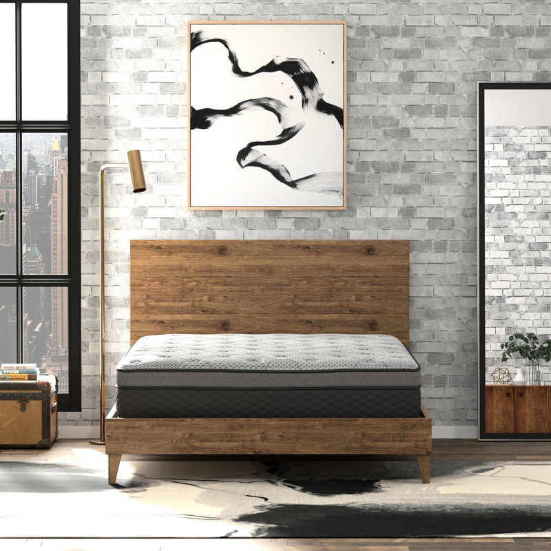 Matelas très grand 12 po - Soutien ferme avec couches de confort moelleuses et couche de gel de mousse Cs et mousse de soutien