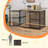 Furniture Style Crate with 1 Door