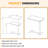 Overbed Table With Hidden Wheels, Mobile Standing Desk Hospital Bed Table Laptop Bedside Sofa Side Table, Multi-Purpose Rolling Overbed Table-951737212