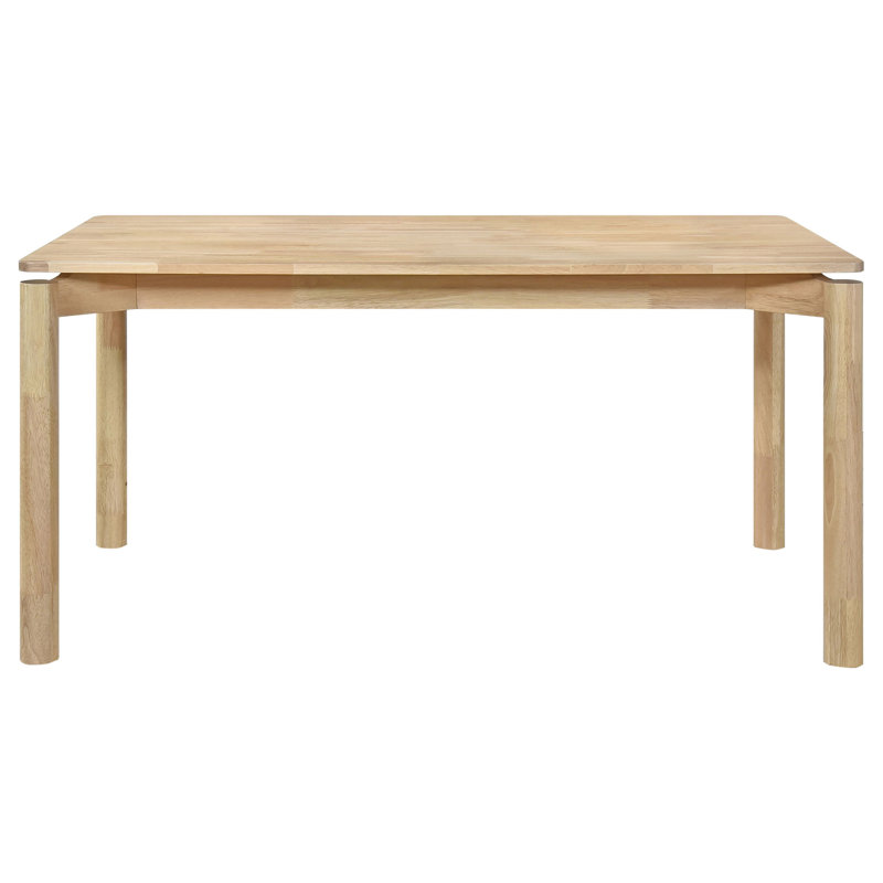 Svenstra White Washed  Rectangular Dining Table, Brown