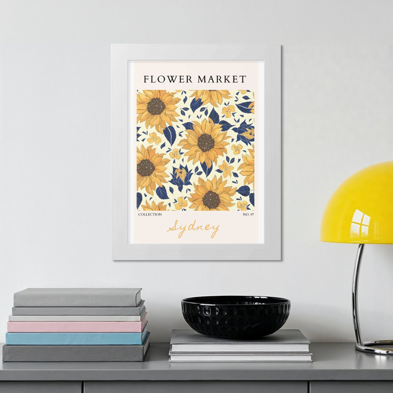 Colfax Single Picture Frame Print, 60.96cm H x 40.64cm W, White