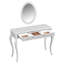 Meuble-lavabo de luxe avec miroir ovale