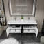 Ensemble de meuble-lavabo double mural Romer-734942759