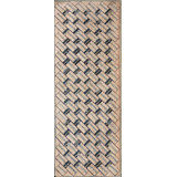 Ivory American Antique Hooked Wool Small Scatter Size 1930s Rug