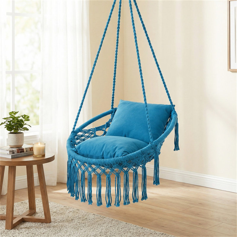 Balancelle suspendue Boho, Blue