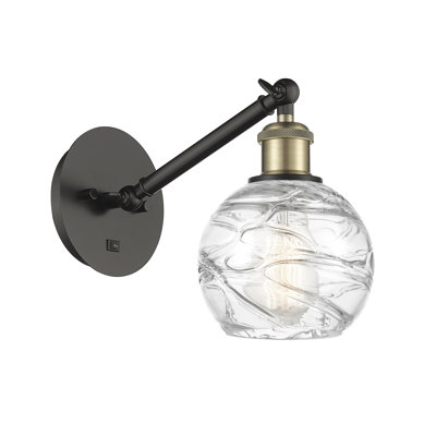 Applique murale 1 lumière 6 "avec bras réglable Shauna