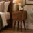 11.81'' W Solid Wood Nightstand