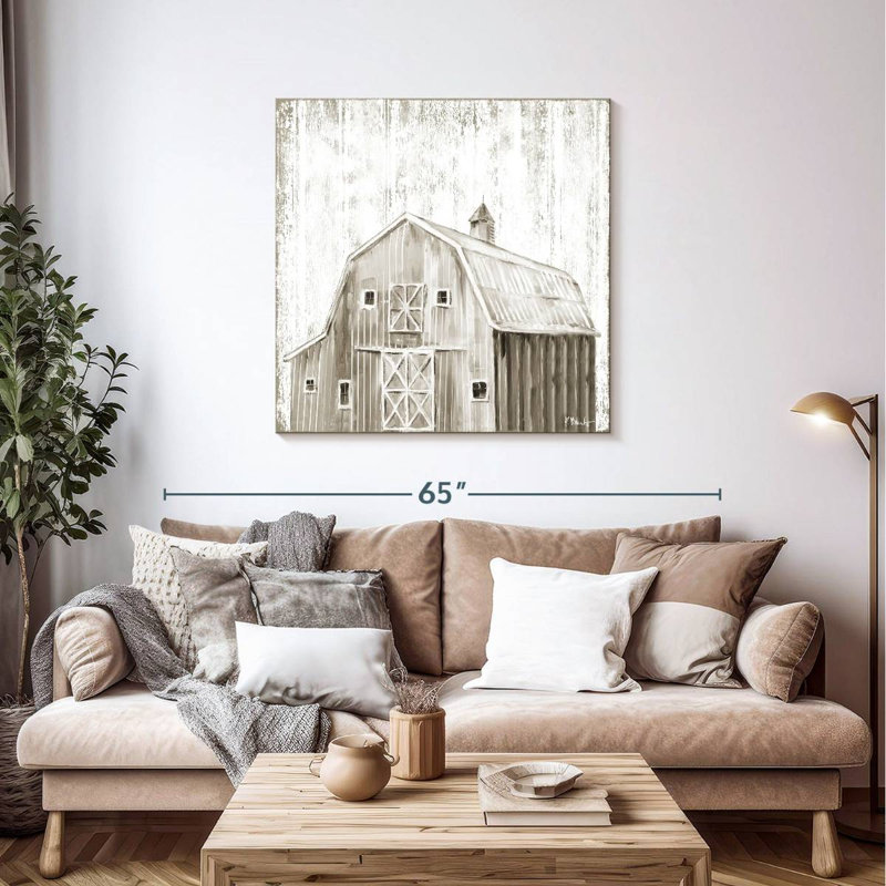 Lilie grange en bois blanc I, H 39 po x l 39 po