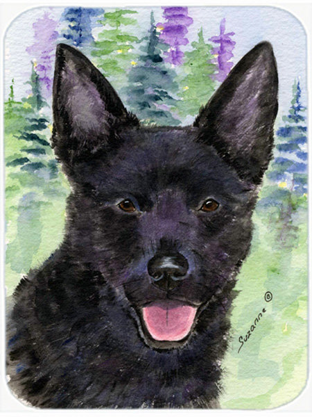 Planche à découper en verre trempé east urban home kelpie