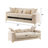 Cephas Modern Sofa Luna Style Sofa