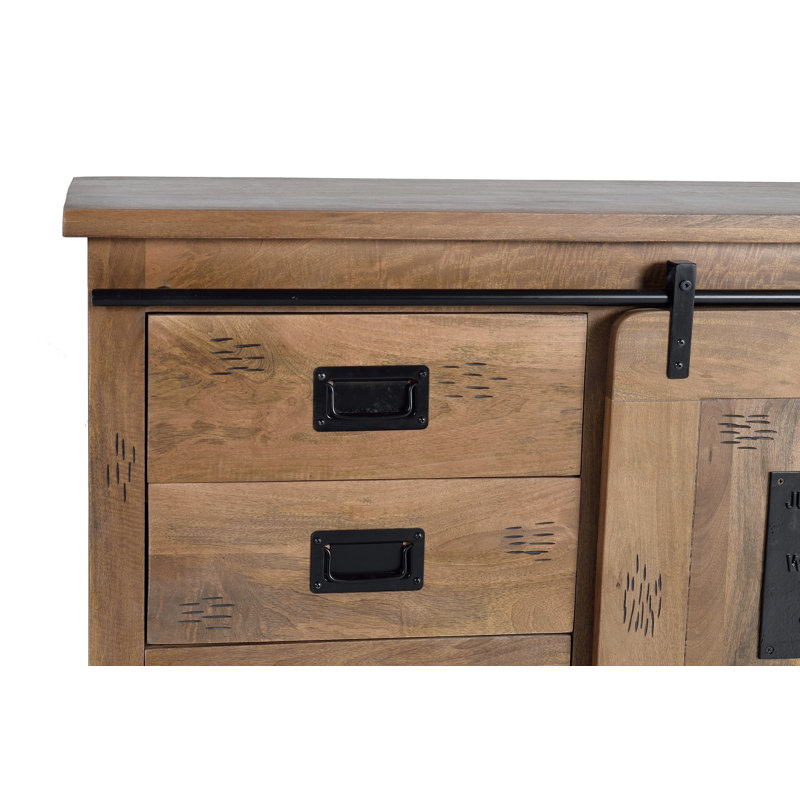 Varvara 165cm Solid Wood Sideboard