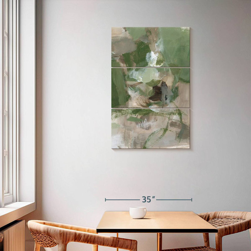 Avery Green Tea I, 57" H x 36" W