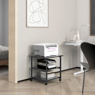 52.5cm H x 50cm W Printer Stand