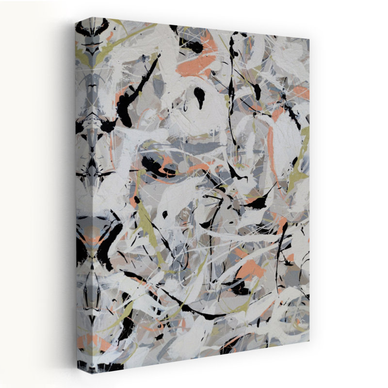 Art contemporain contemporain abstrait, H 36 po x l 24 po