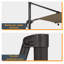Parasol en porte-à-faux 132,1 po Sabaha-1610475824