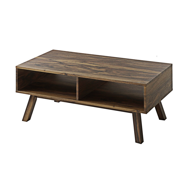 Ensemble de tables basses contemporaines avec tablette de rangement