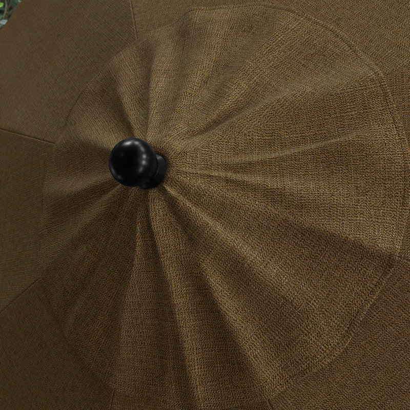 Parasol de marché 9 pi Montiara, Lin sésame