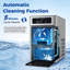 Machine à glaçons de comptoir avec pelle à glace et plateau à eau