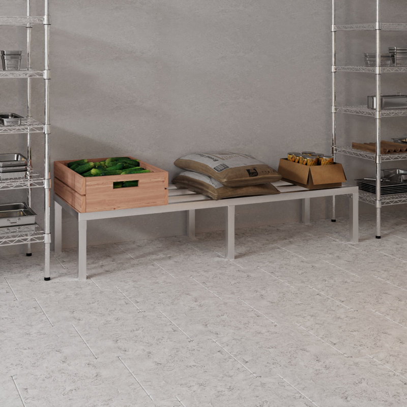 Support à baguettes en aluminium, 20 po x 60 po x 12 po