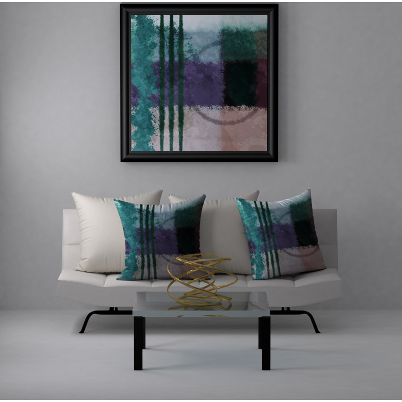  Housse de coussin carré et insert, 18" x 18"