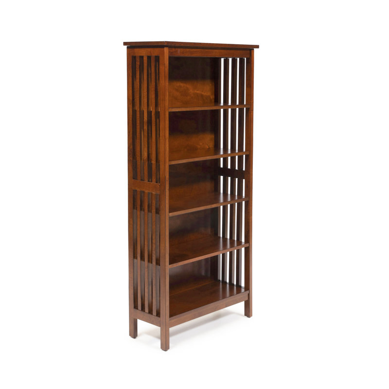 Bibliothèque en bois massif H 48,25 "Damon