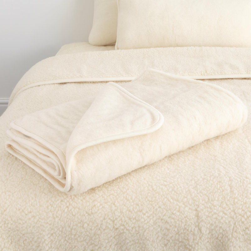 Olivas Throw Blanket, W130 x L170cm, Natural