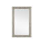 Macy Mother Of Pearl + Horn + Brass Wall Mirror