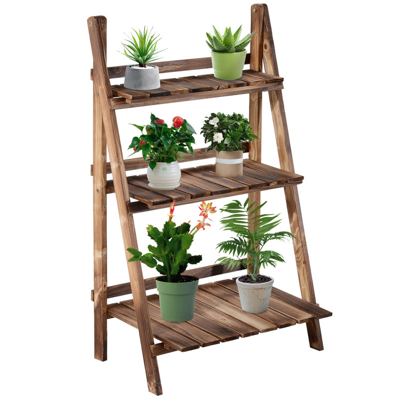 Plant Stand, 93cm H x 60cm W x 37cm D, Bronze