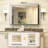 Sahiti Metal Framed LED Bathroom Mirror with Anti-Fog -1827015203