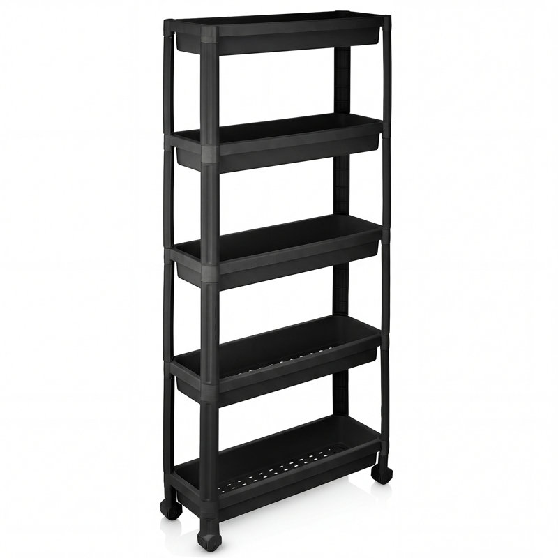 54 cm W Shelving Unit, Black