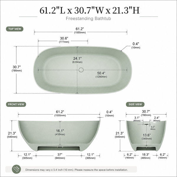 Dimensions du produit
