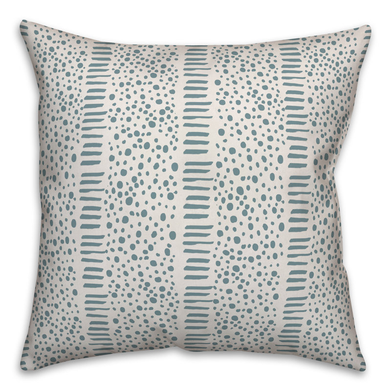 Coussin Dash, Dégradé bleu, 20 po x 20 po