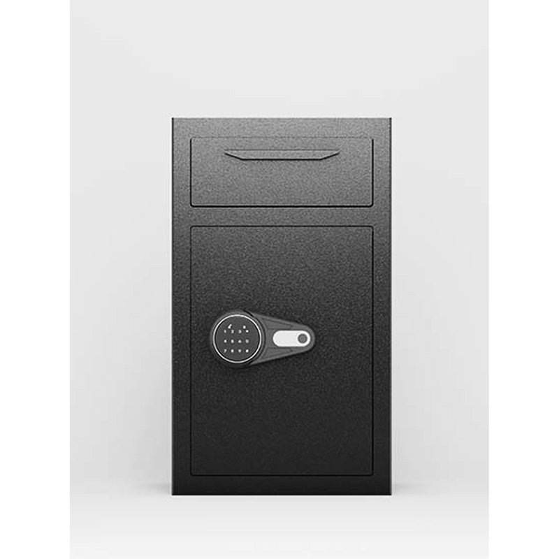 Coffre de sécurité robuste avec installation au sol et propriétés de verrouillage numérique