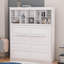 Grand lit escamotable avec tablettes supérieures et USB-107167752