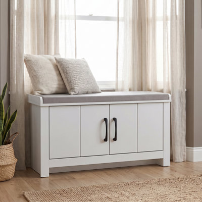 2 Door Shoe Storage Bench