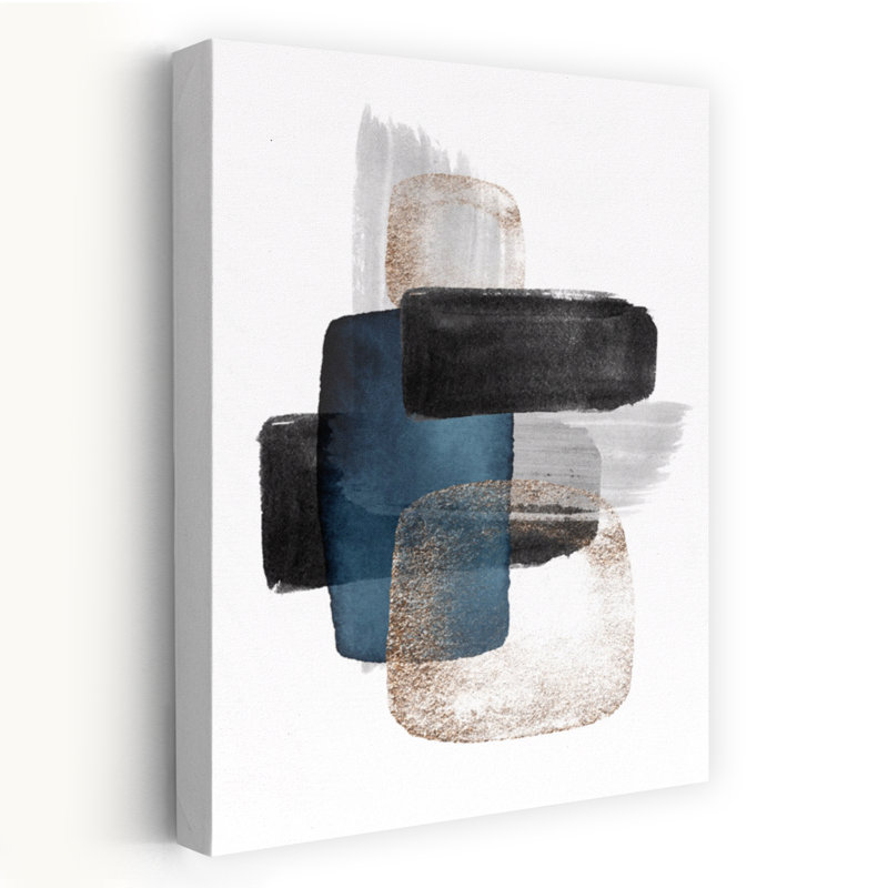 Art contemporain, art abstrait, H 48 po x l 32 po