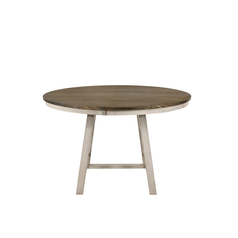 Dariela Round Solid Wood Base Dining Table