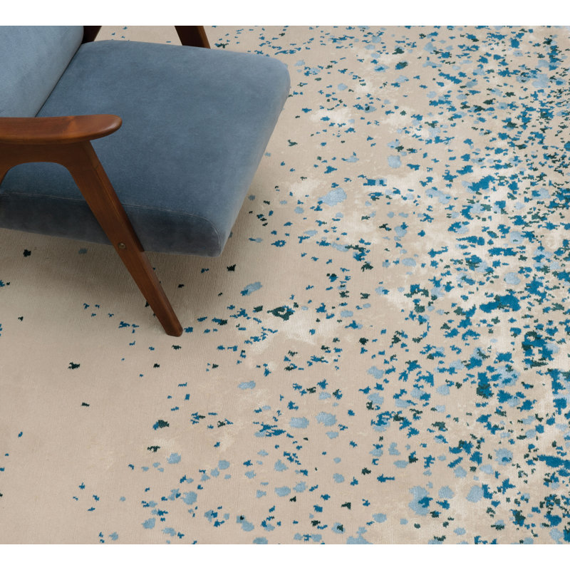 Nova Teal Area Rug, Rectangle 5' x 7'6"