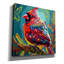"Cardinal" par Dean Russo, art mural sur toile, 26 "x 26" par Dean Russo