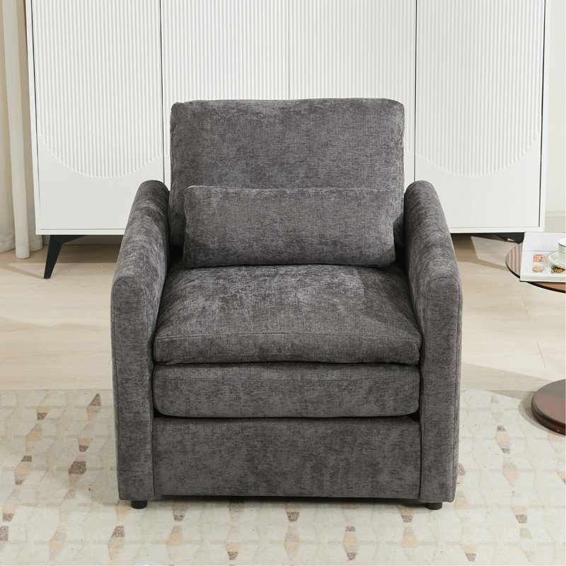 Fauteuil rembourré Cozy, Grey