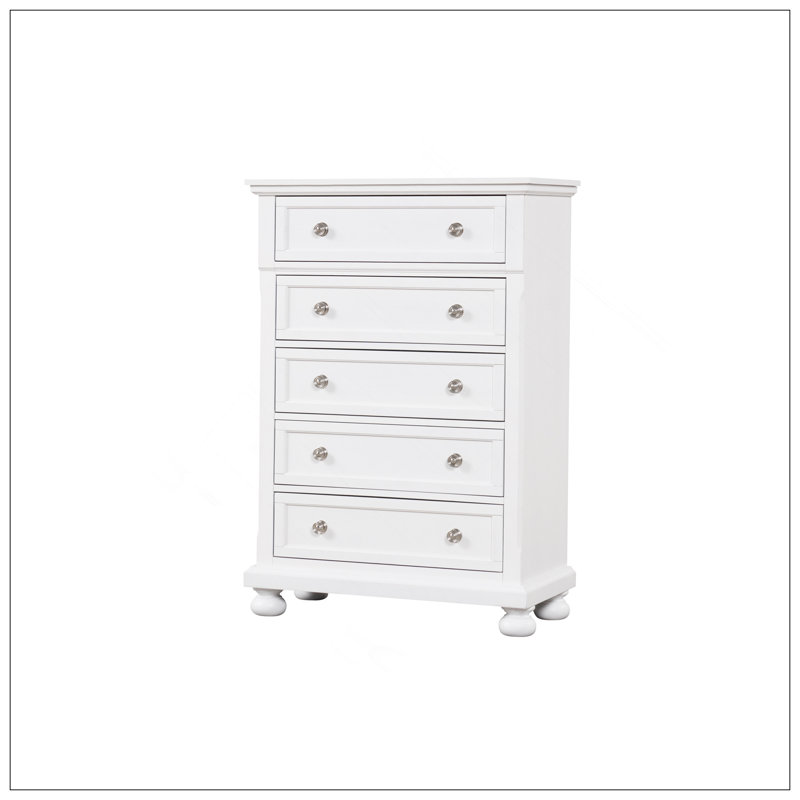 Commode Meade G8975-CH, blanche, Blanc