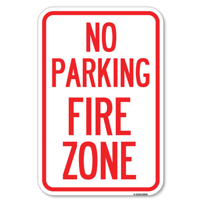 No Parking, Fire Zone/23616
