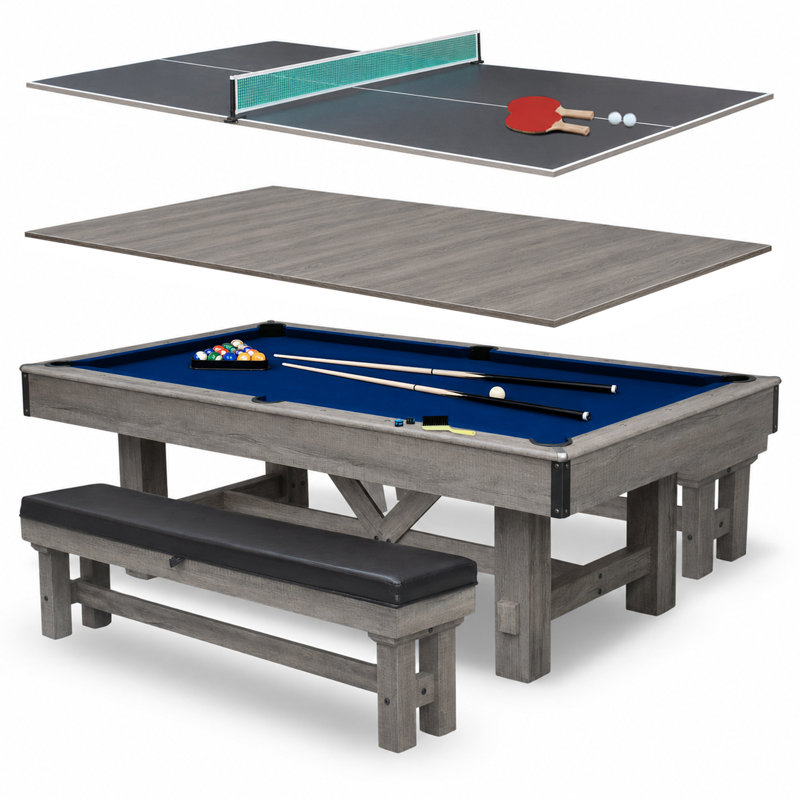 Ensemble de table de billard 7 pieds Hathaway Logan