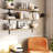 Floating Wood Shelves, Wall Mounted Bookshelf, 9.25'' Deep Floating Shelves for Wall, 48'' and 60'' options-642106431