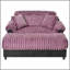 Canapé méridienne moderne 62 po Cloud-1670741716